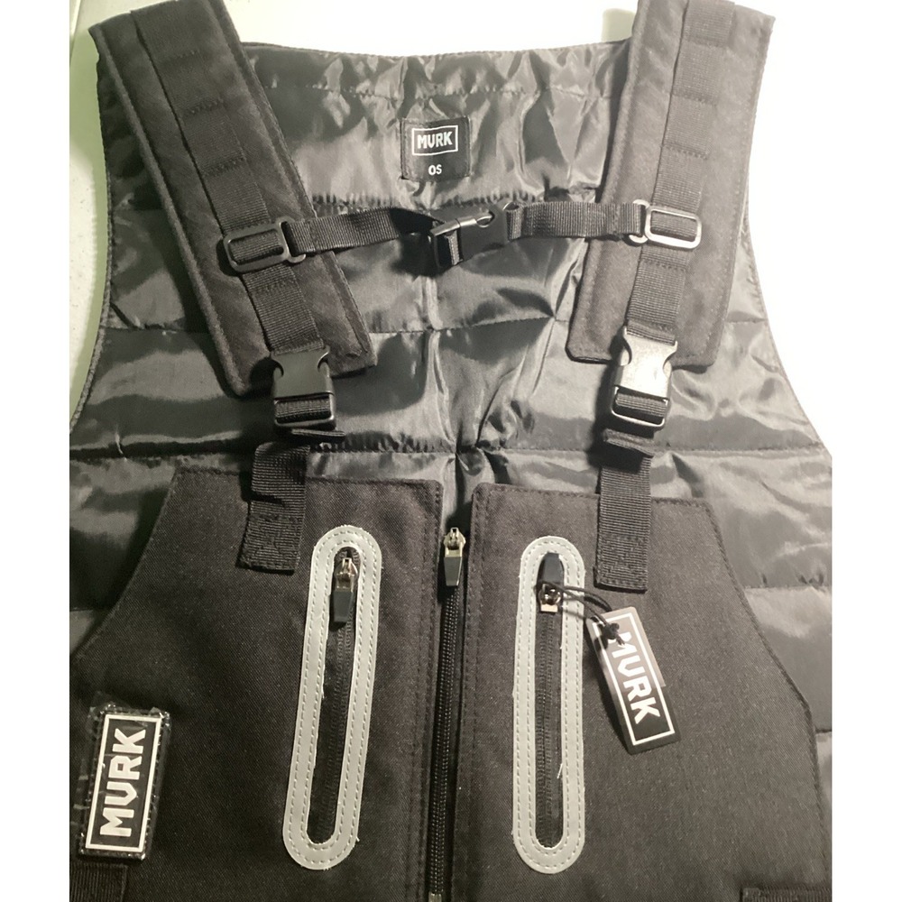 New With Tags MVRK UTILITY Minimalist Athletic Vest One Size Adjustable